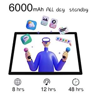 2023 10.1インチのウルトラブックのタブレットのPCのノートの容量性スクリーン512GB