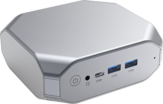 4K AMD Ryzen A9 9400 APUのLinuxの小型PCのUbuntu 8GBのRAM 128GB SSD