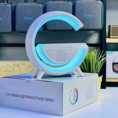 10W Smartphoneの無線速い充電器のRGBライト ランプが付いている無線Bluetoothのスピーカー