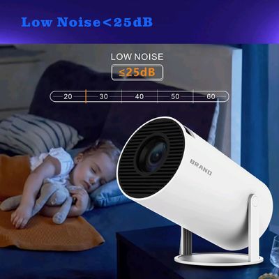 120 ANSI ルメン HD ミニ LED プロジェクター WIFI AW869A 双帯 WiFi6