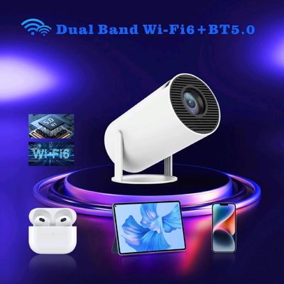 120 ANSI ルメン HD ミニ LED プロジェクター WIFI AW869A 双帯 WiFi6