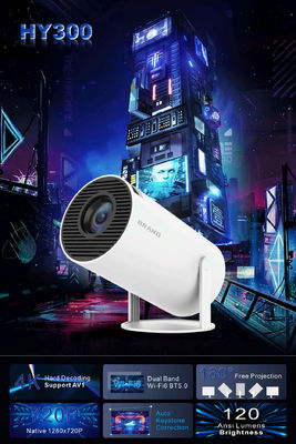 2.69インチ LCD TFT ディスプレイ 4K HD プロジェクター クアッドコア ARM Cortex-A53 CPU と 1G RAM